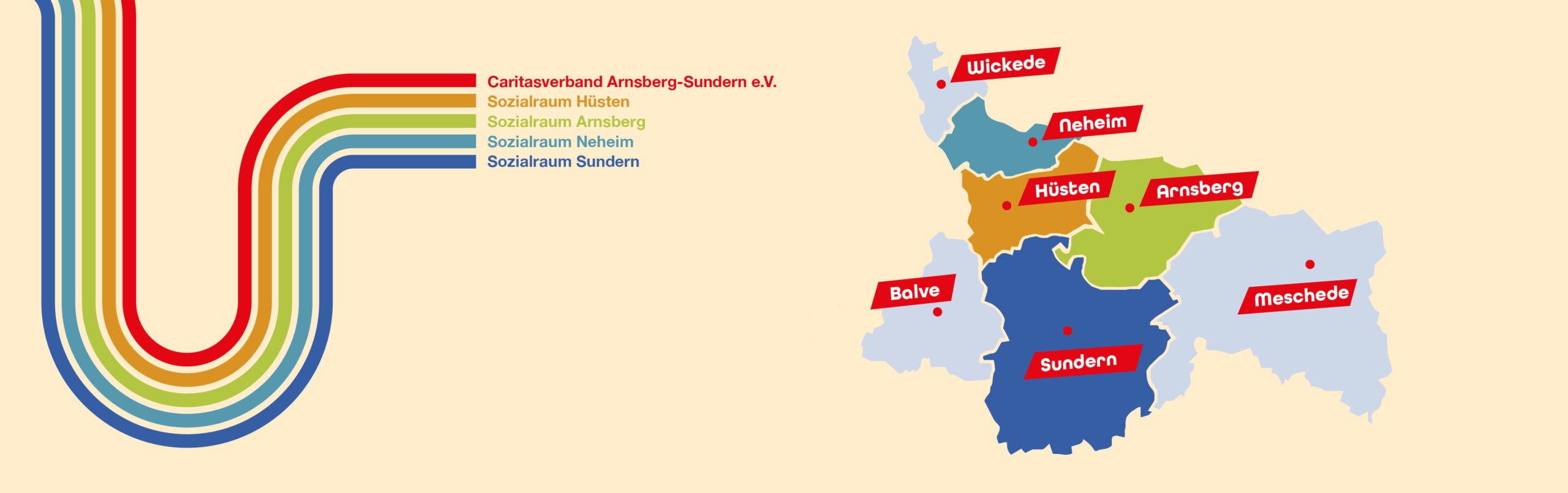 Caritas Arnsberg Mobile Darstellung Sozialraeume